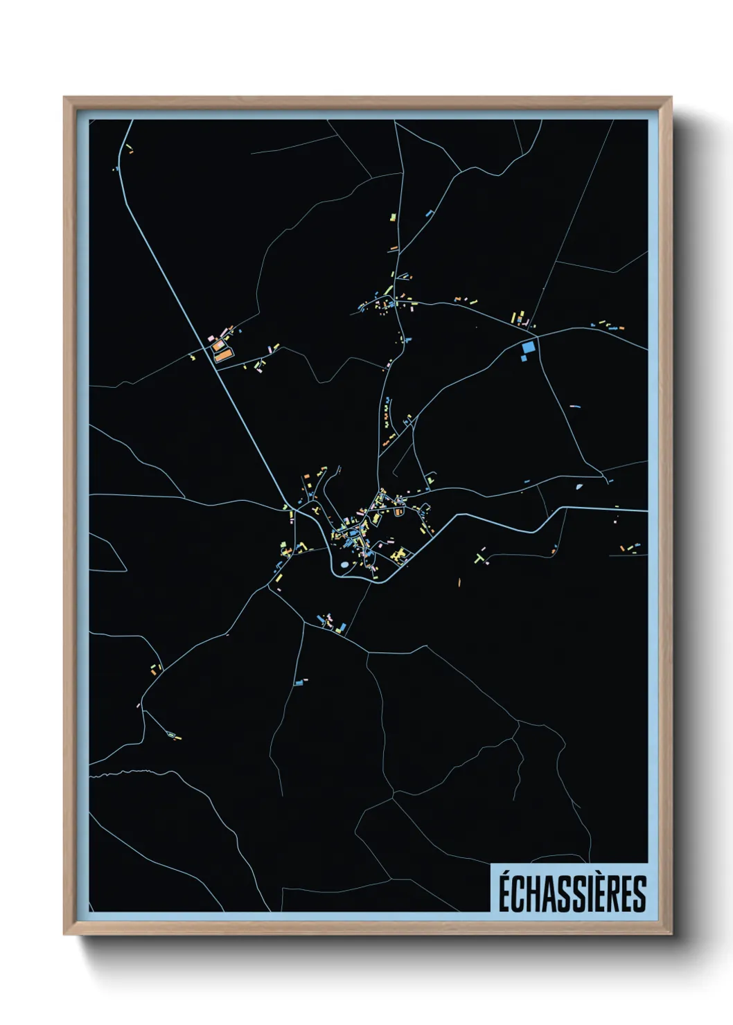 Un poster carteÉchassières