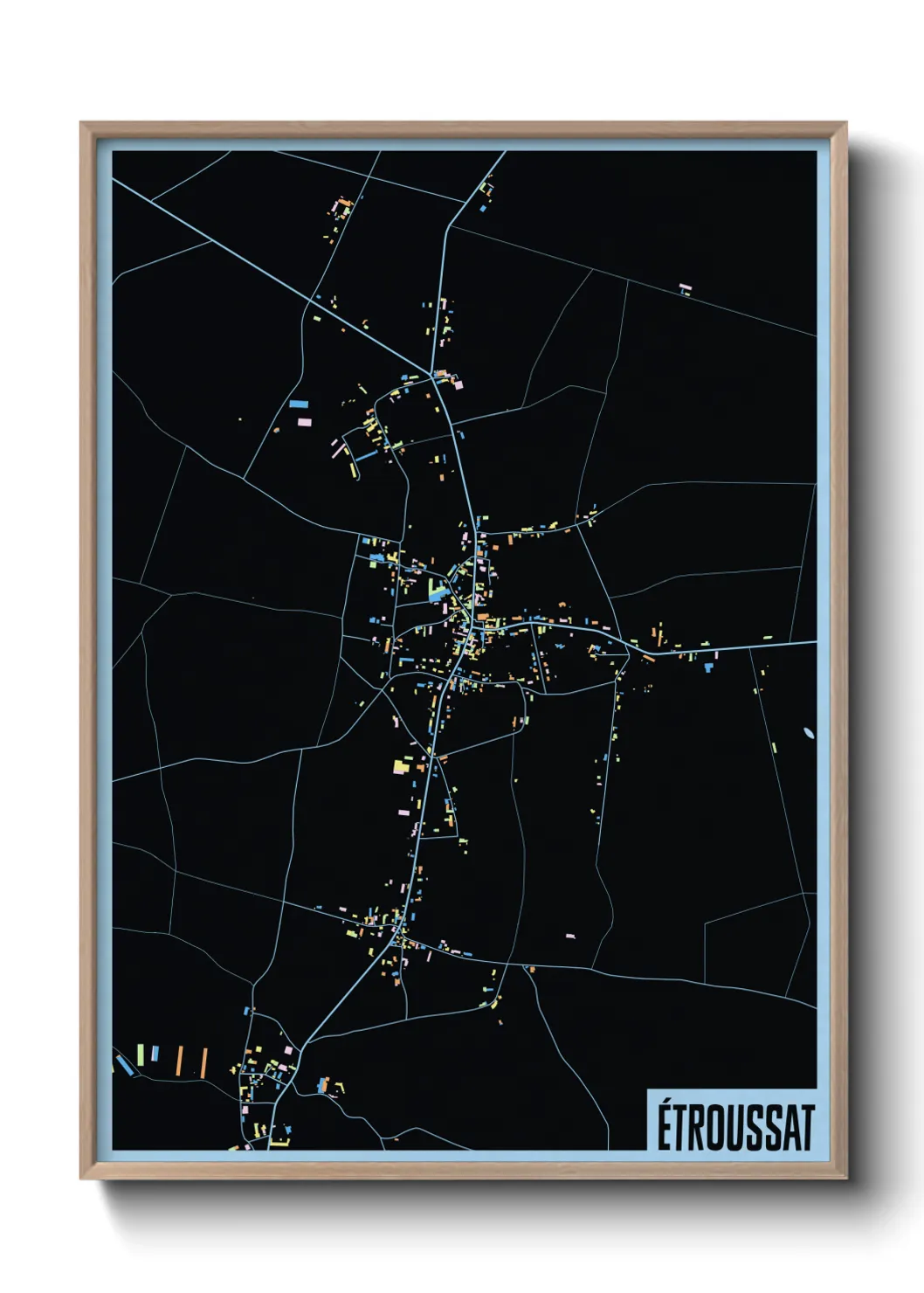 Un poster carteÉtroussat