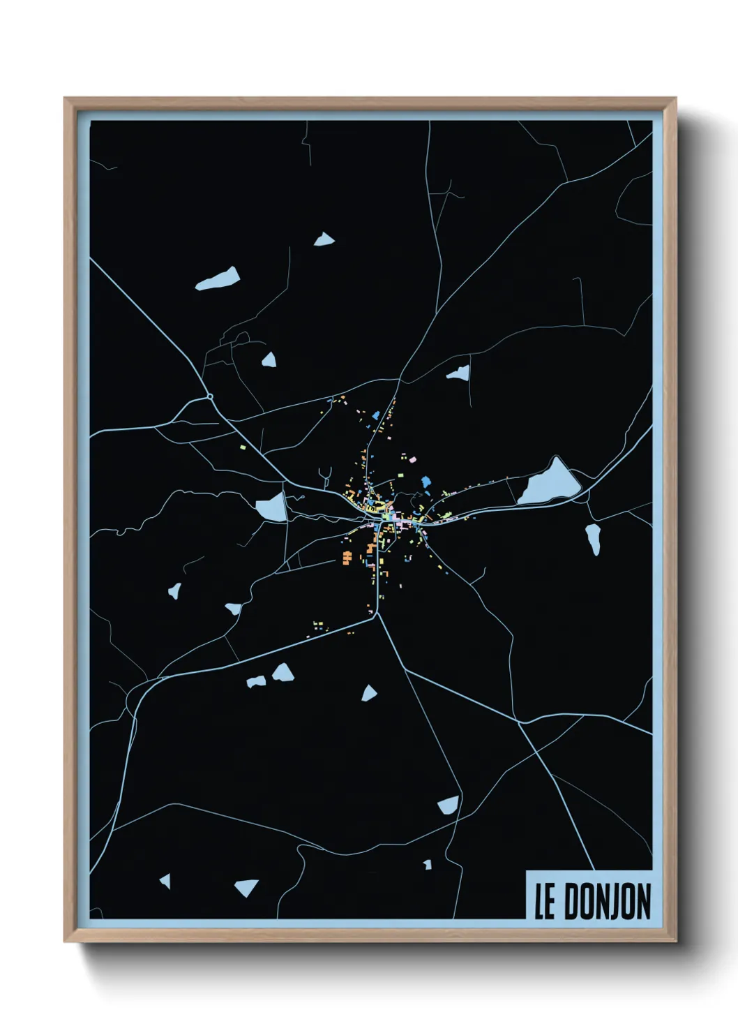 Un poster carteLe Donjon