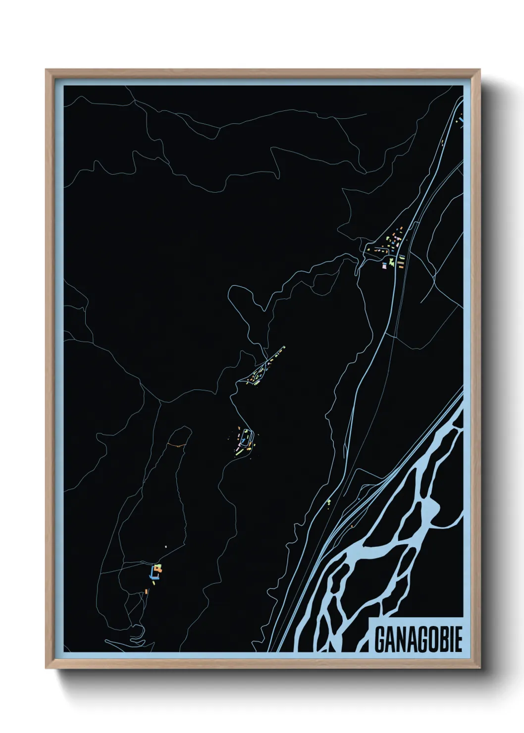 Un poster carteGanagobie