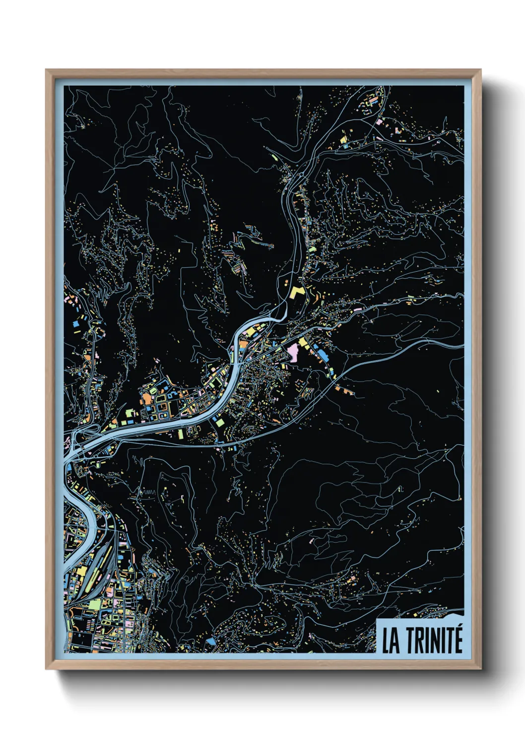 Un poster carteLa Trinité