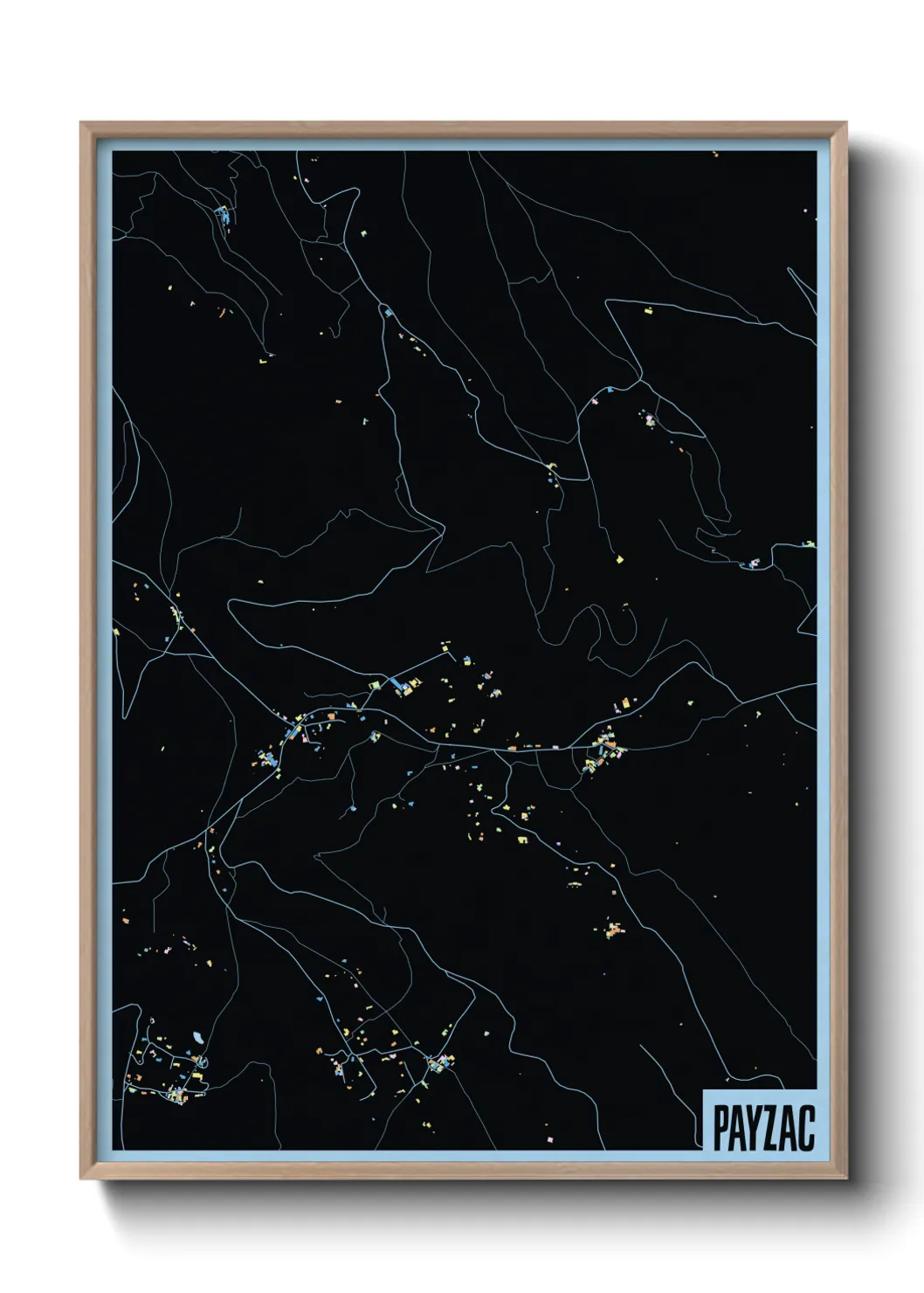 Un poster cartePayzac