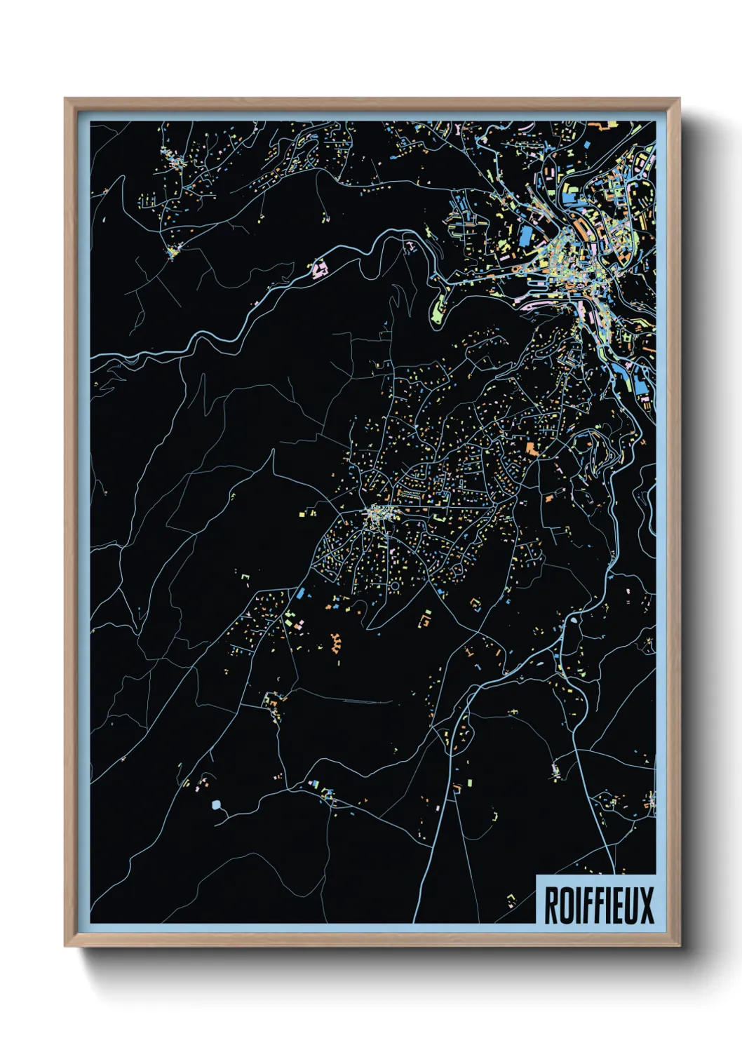 Un poster carteRoiffieux