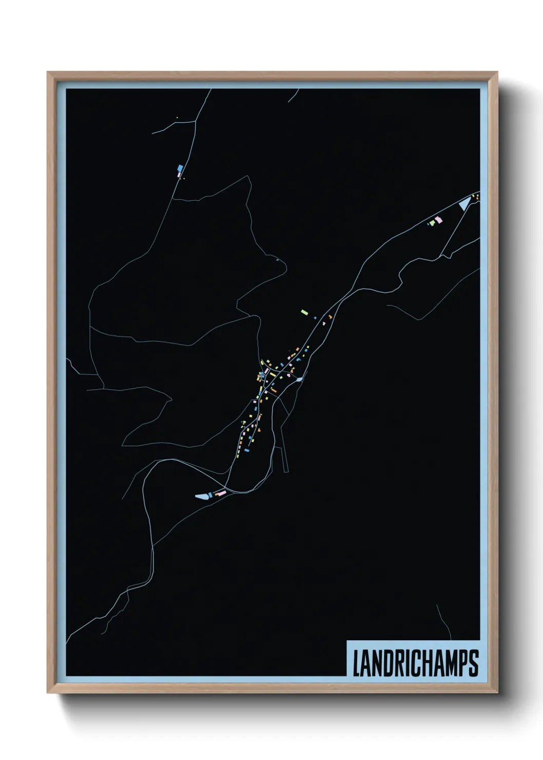 Un poster carteLandrichamps