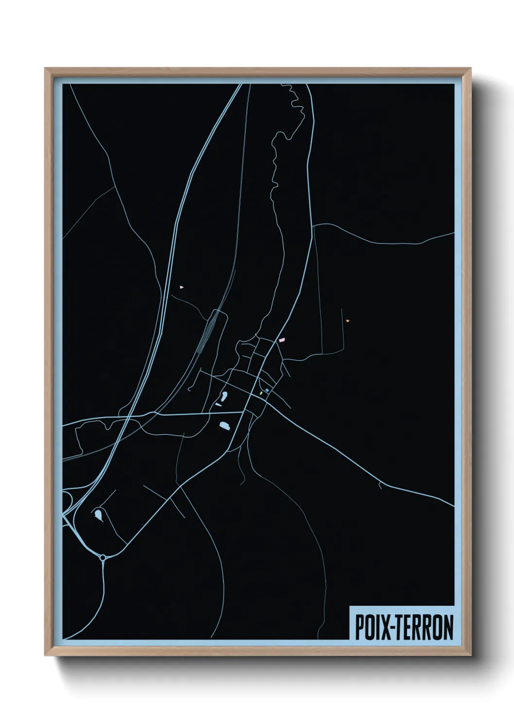 Un poster cartePoix-Terron