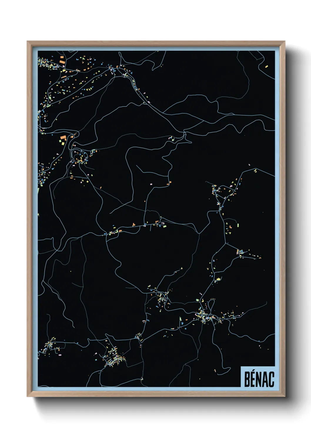 Un poster carteBénac