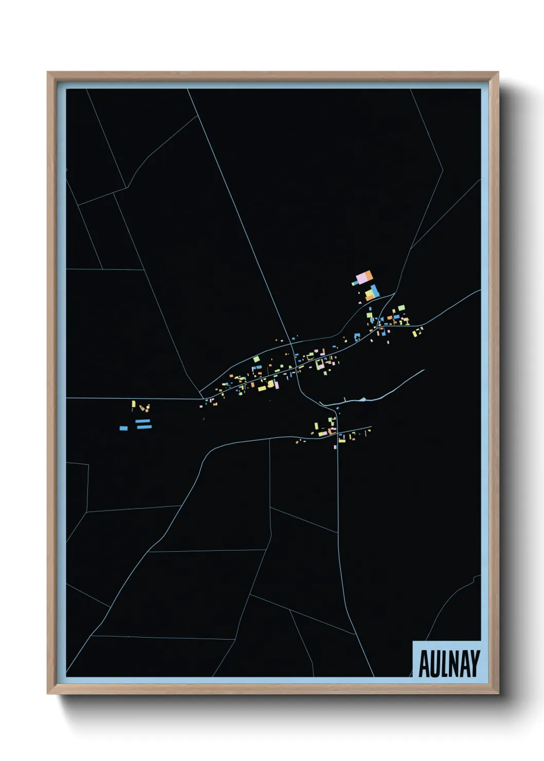 Un poster carteAulnay
