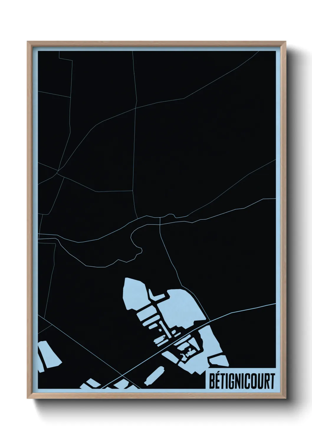 Un poster carteBétignicourt