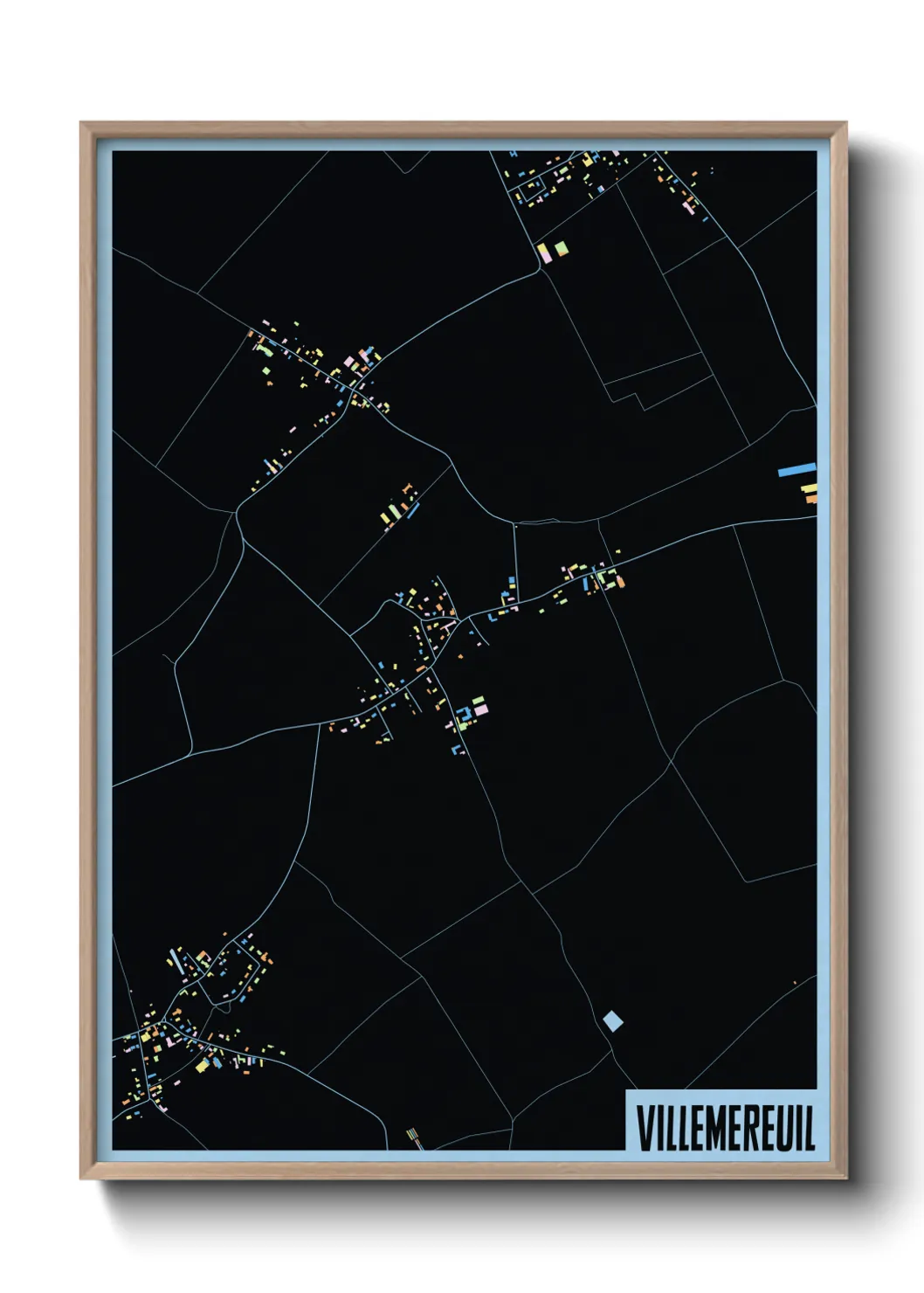Un poster carteVillemereuil