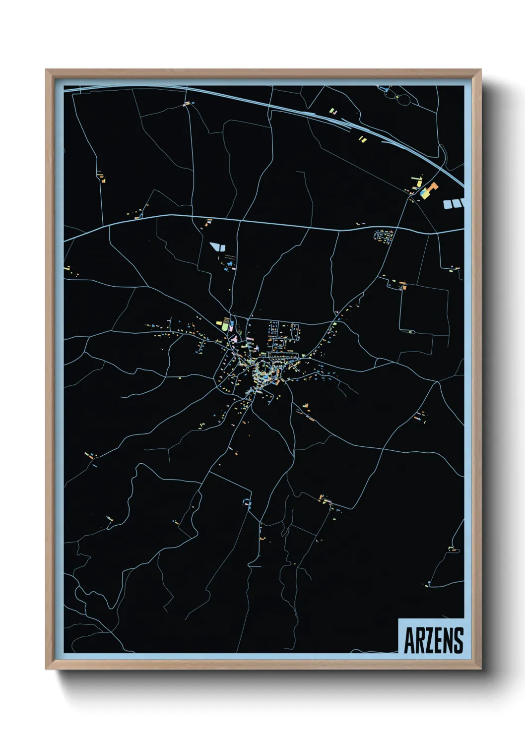 Un poster carteArzens