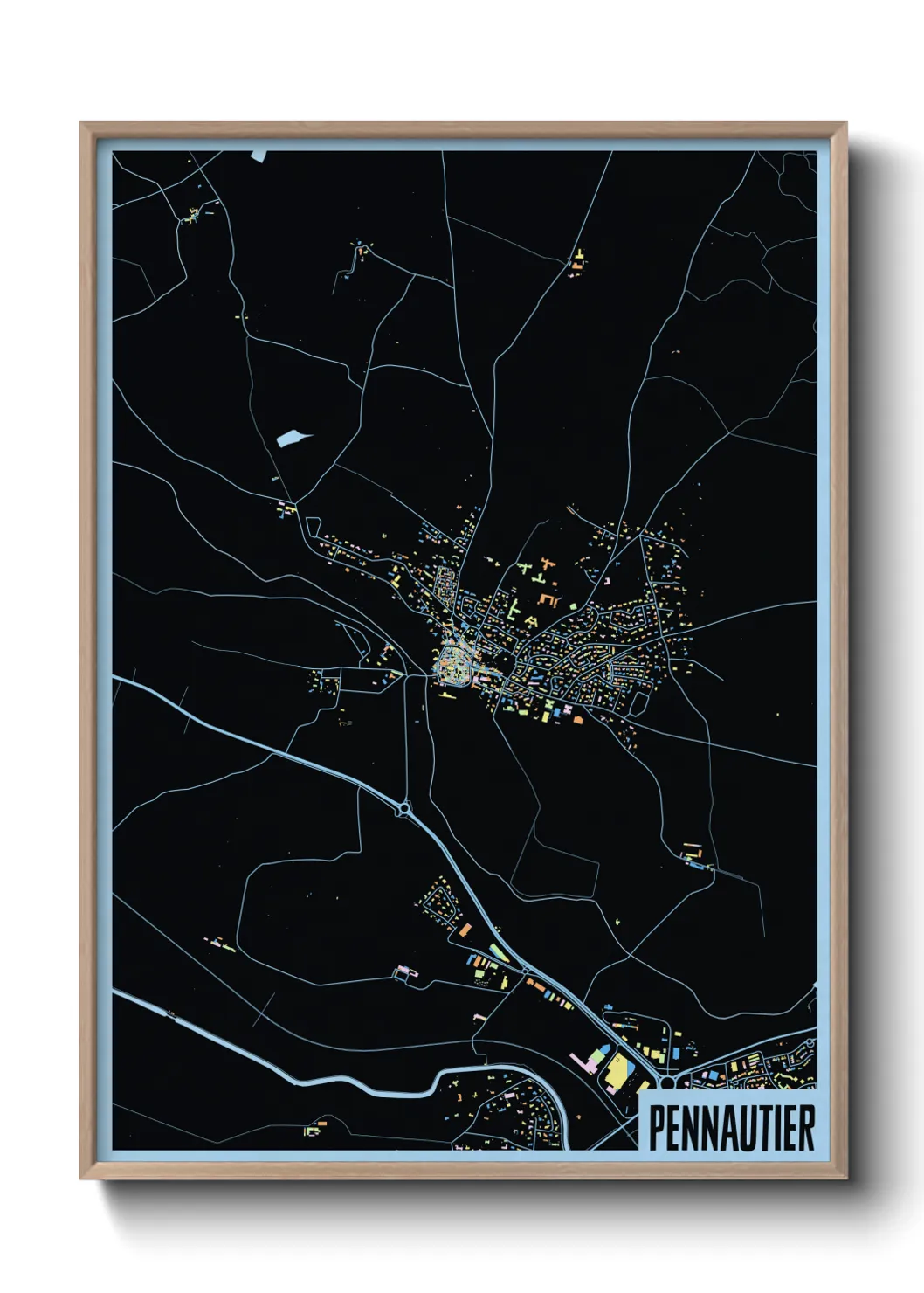 Un poster cartePennautier