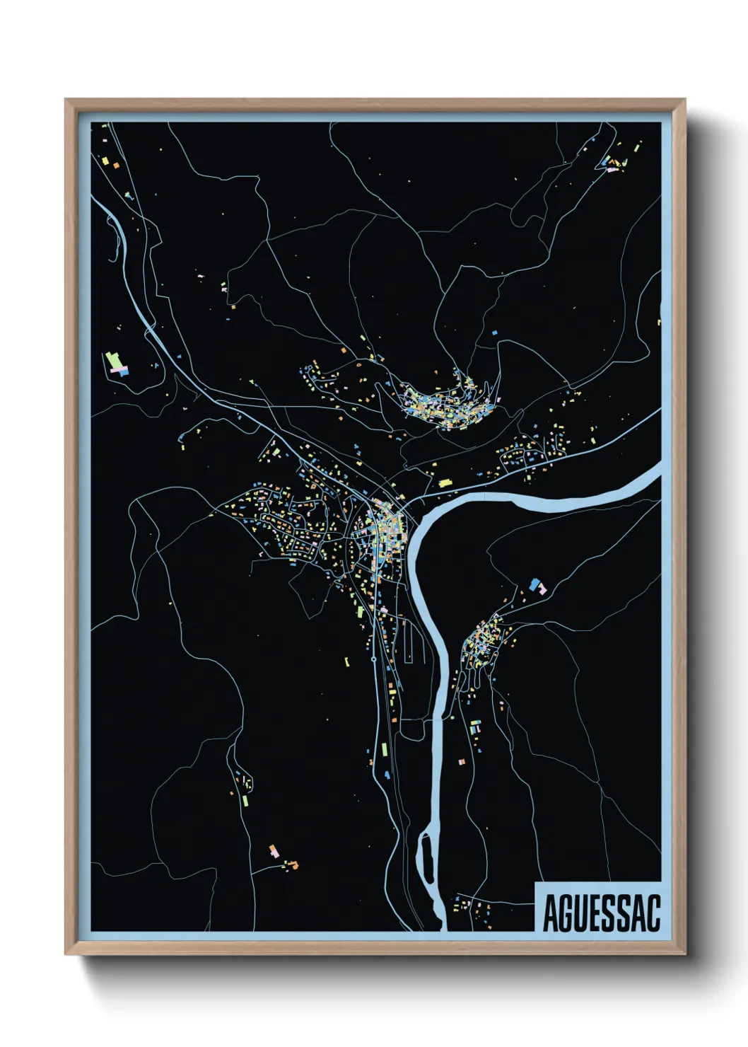 Un poster carteAguessac