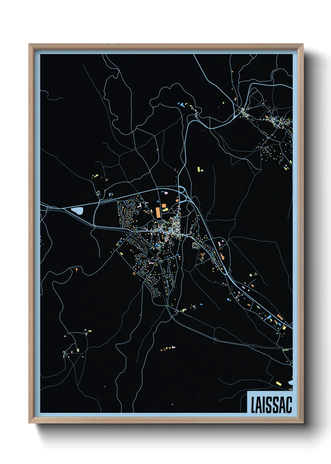 Un poster carteLaissac