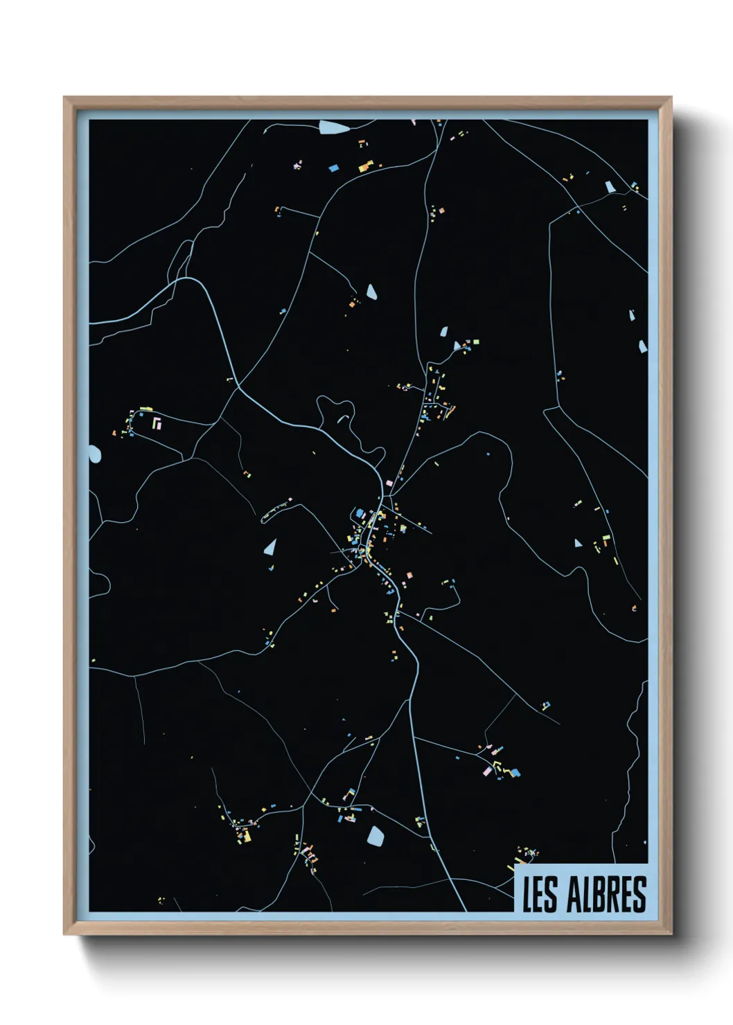 Un poster carteLes Albres