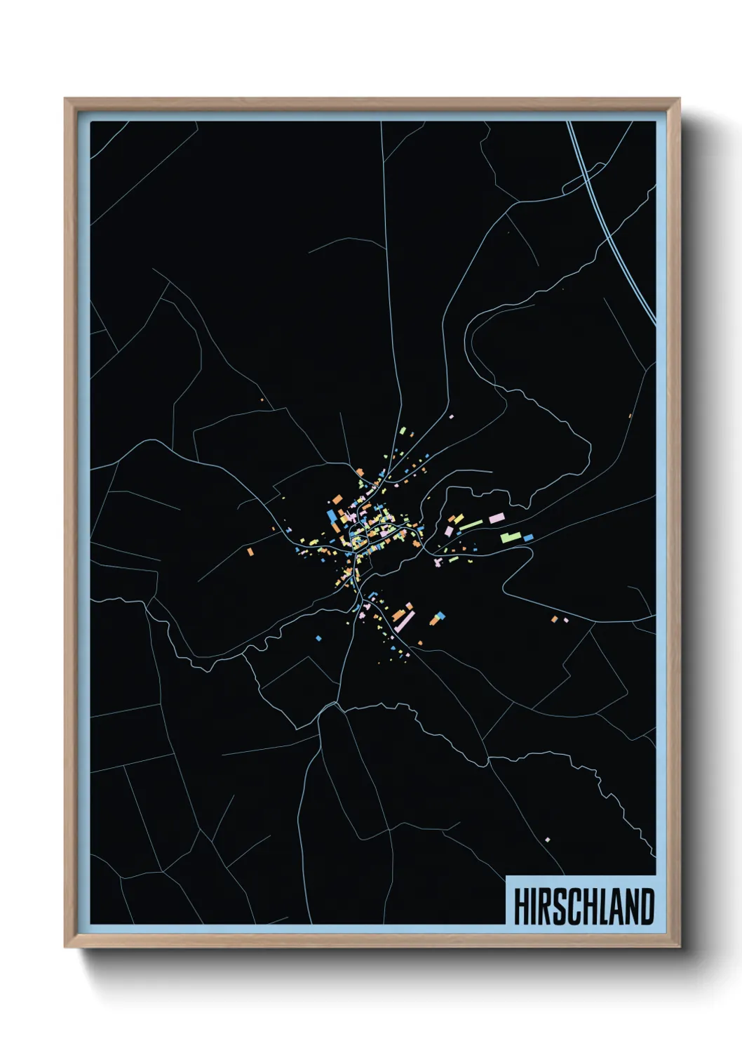 Un poster carteHirschland