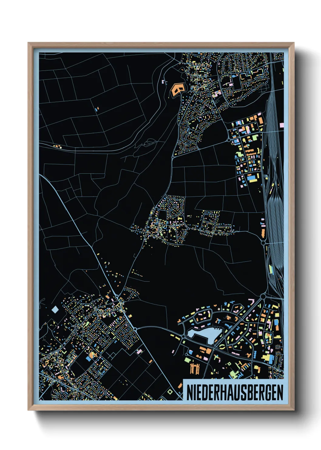 Un poster carteNiederhausbergen