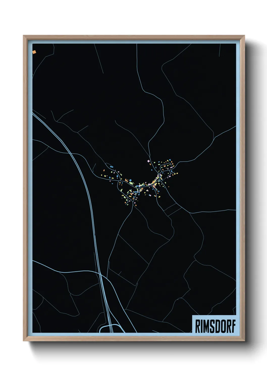 Un poster carteRimsdorf