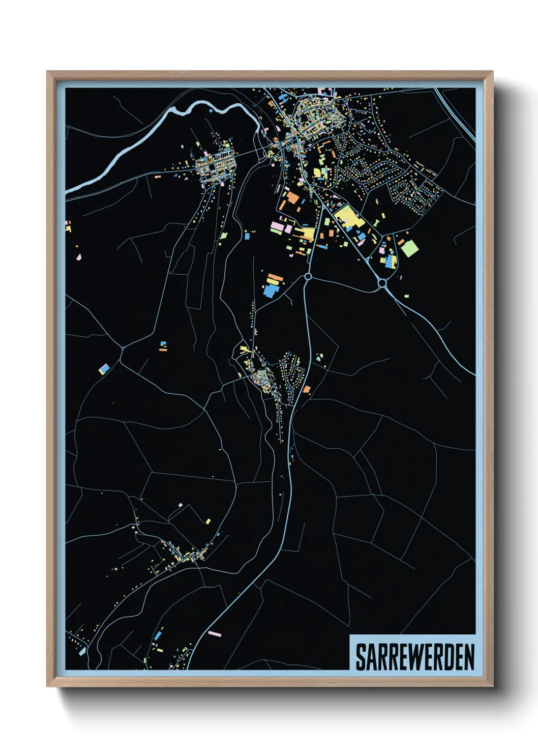 Un poster carteSarrewerden