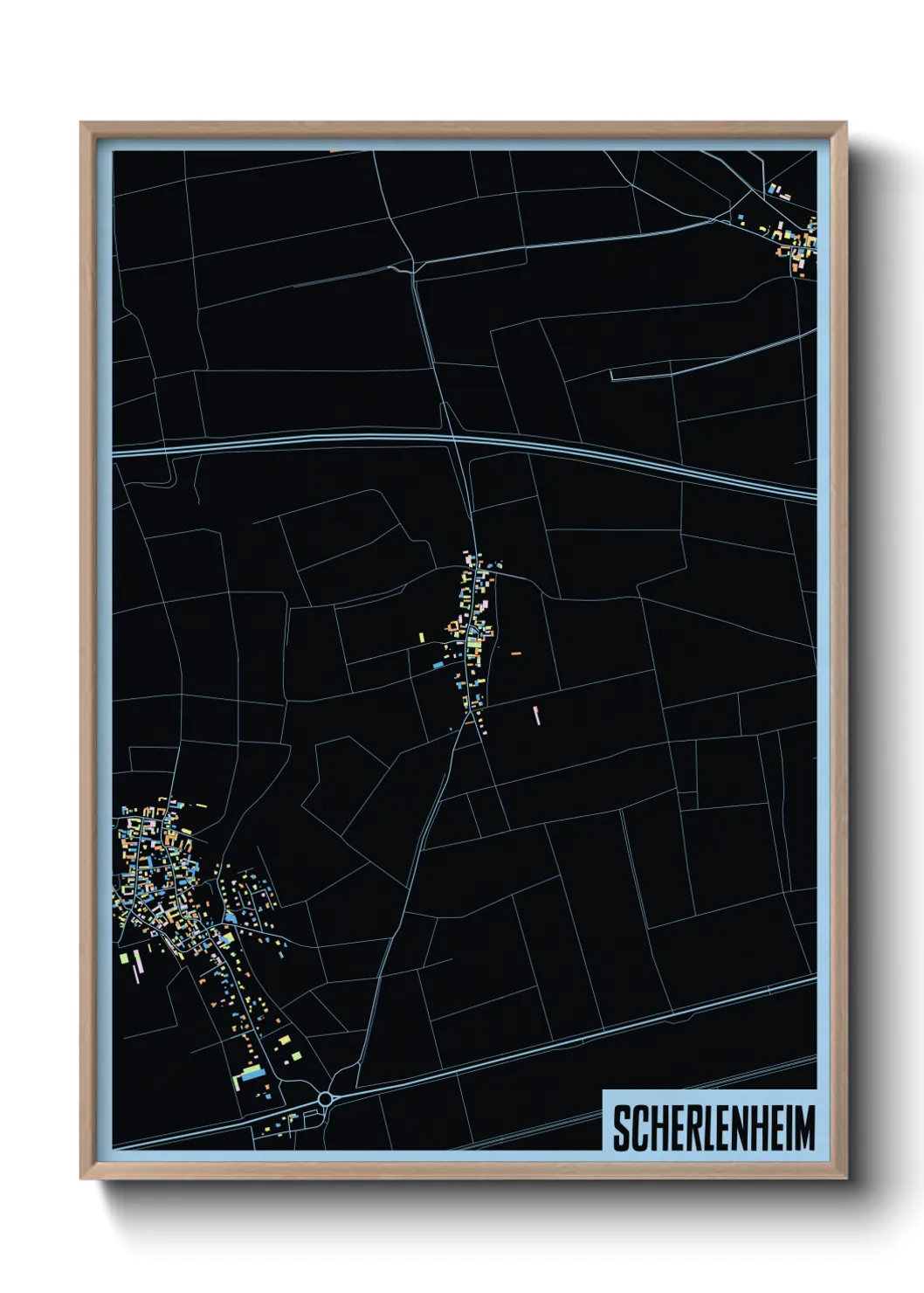 Un poster carteScherlenheim