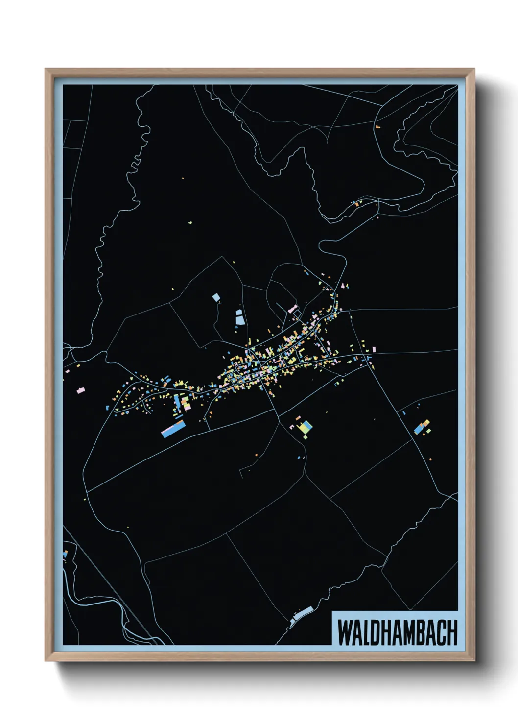 Un poster carteWaldhambach