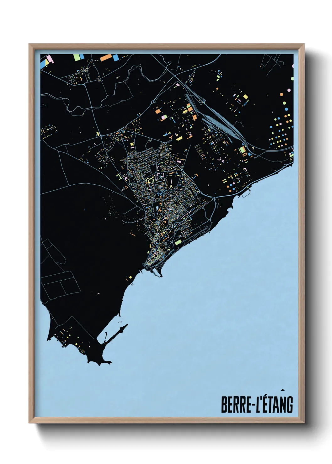 Un poster carteBerre-l'Étang