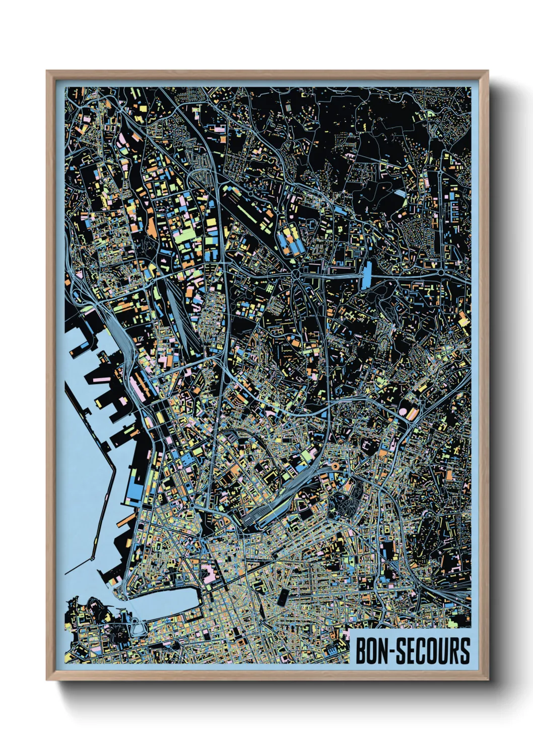 Un poster carteBon-Secours