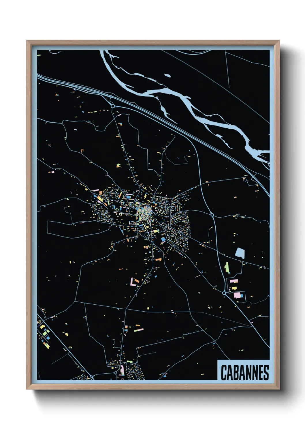 Un poster carteCabannes