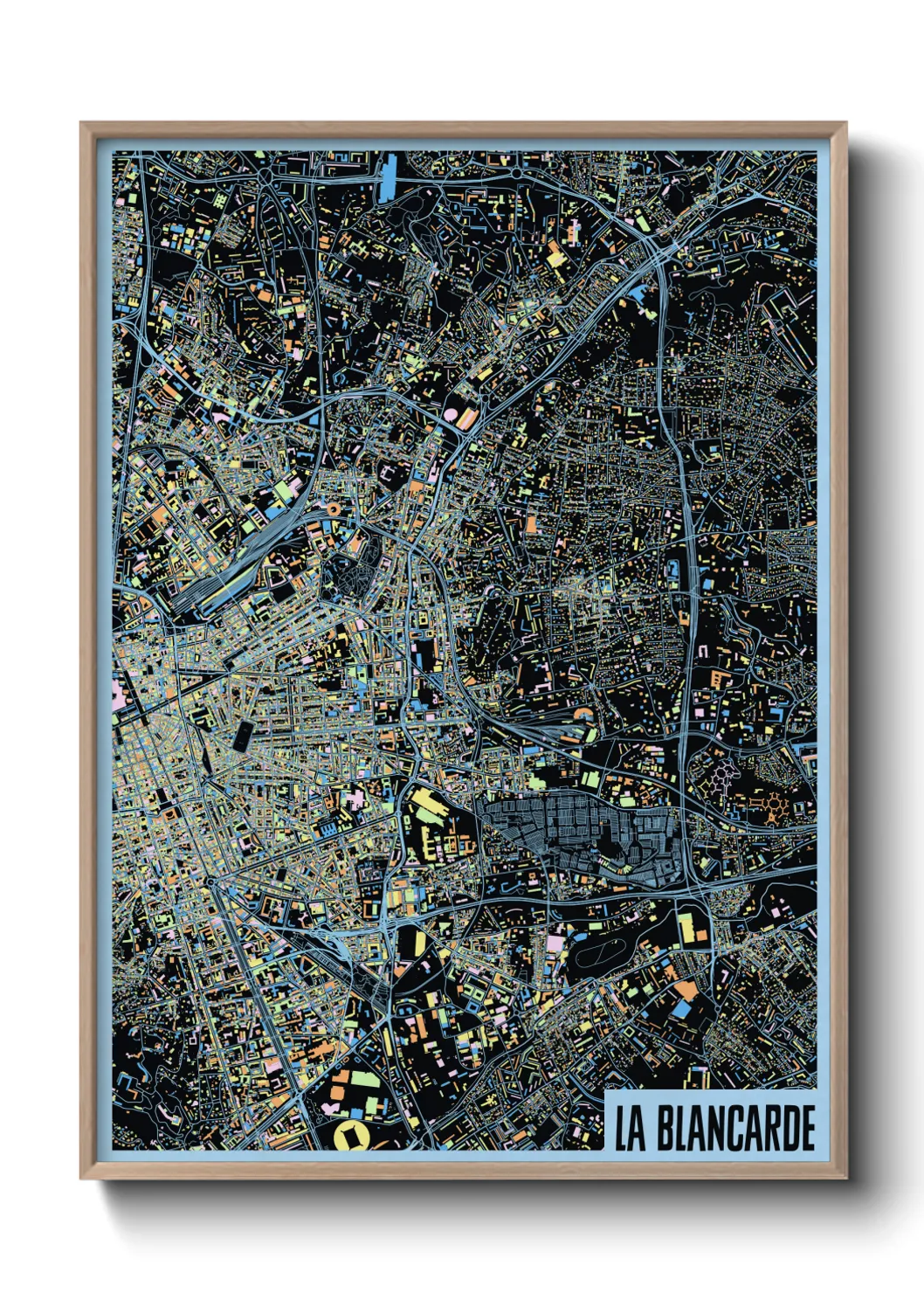 Un poster carteLa Blancarde