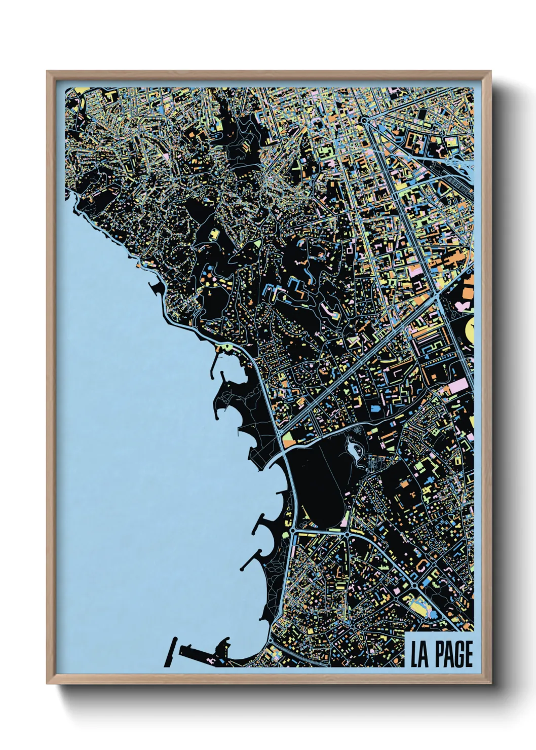 Un poster carteLa Page