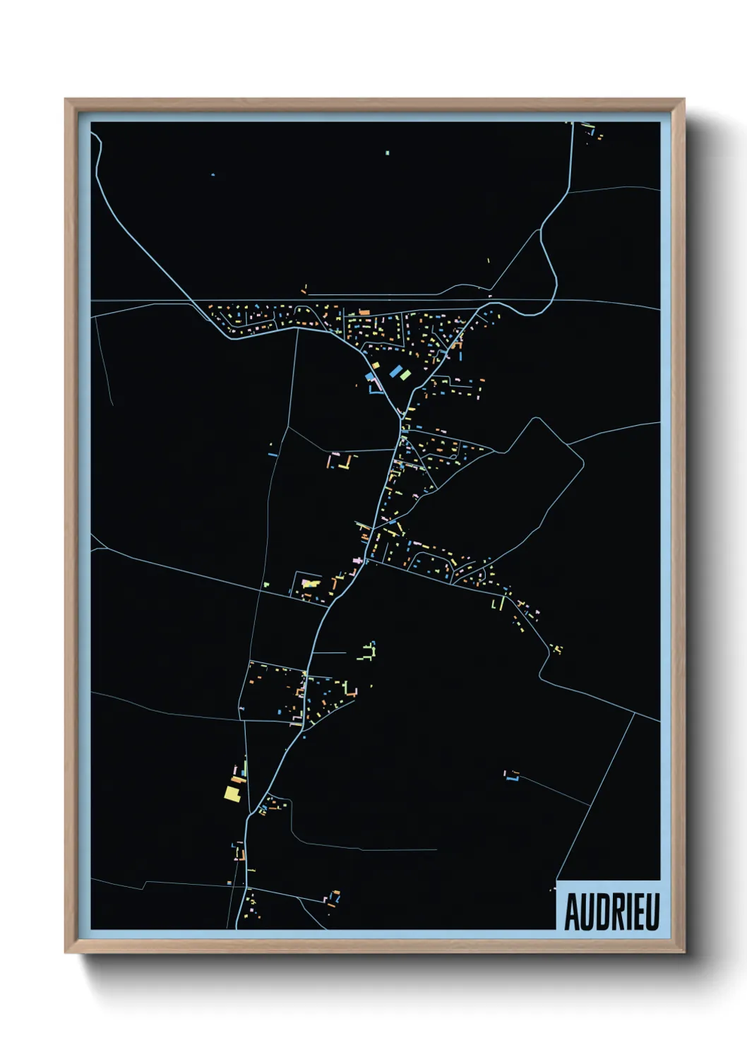 Un poster carteAudrieu