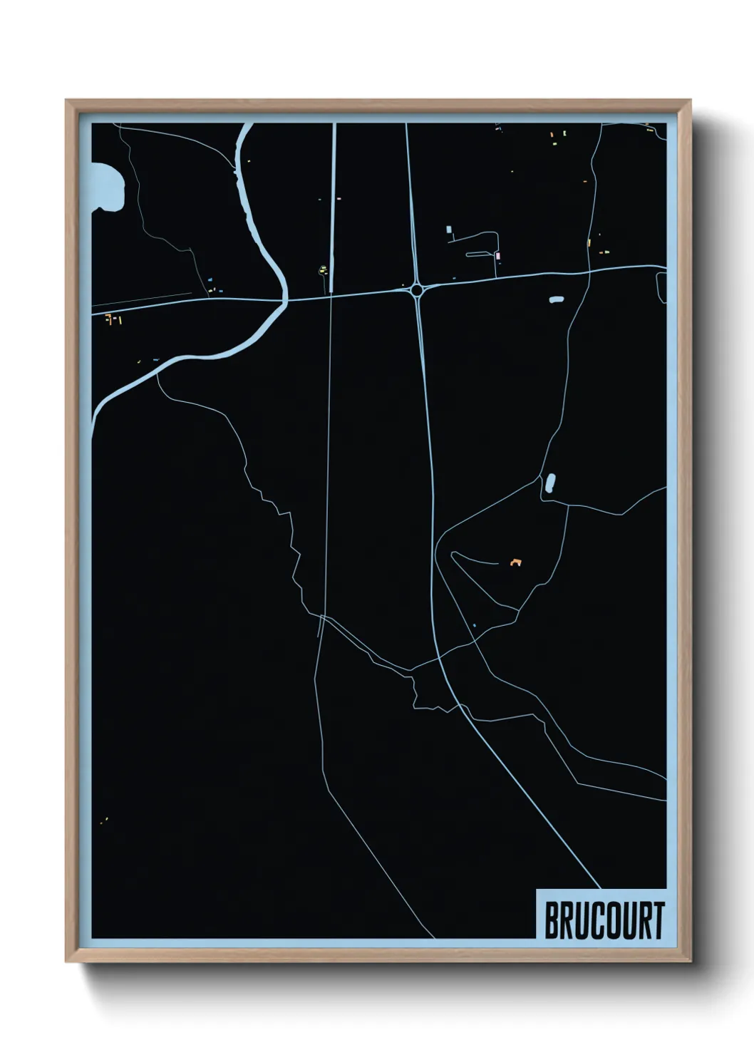 Un poster carteBrucourt