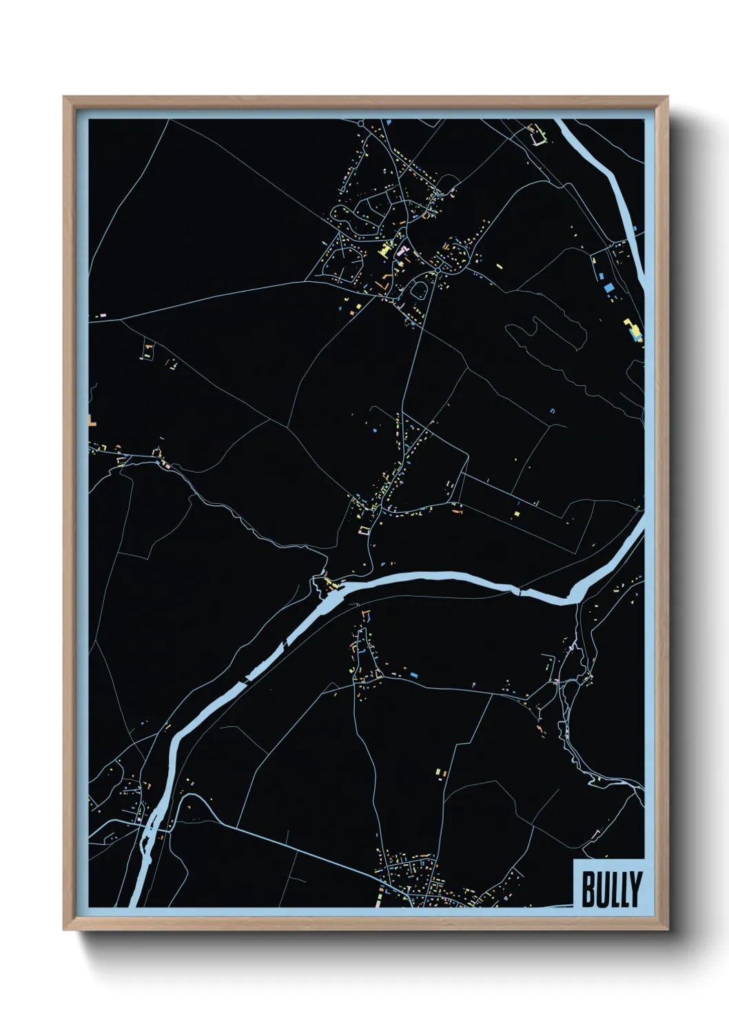 Une affiche de carte sur Bully