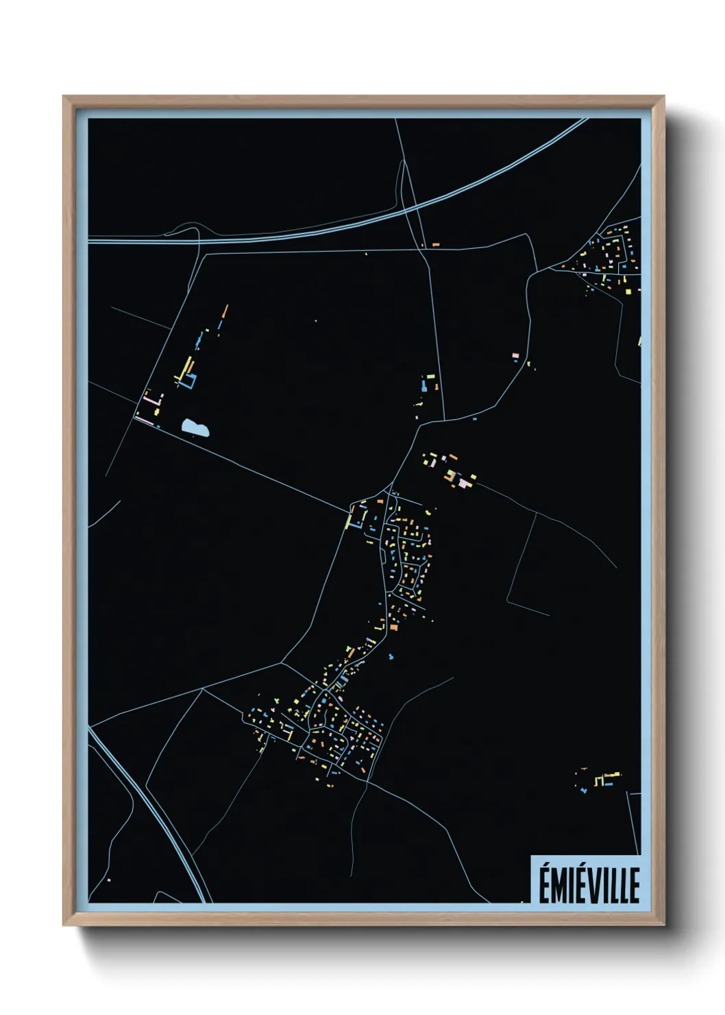 Un poster carteÉmiéville