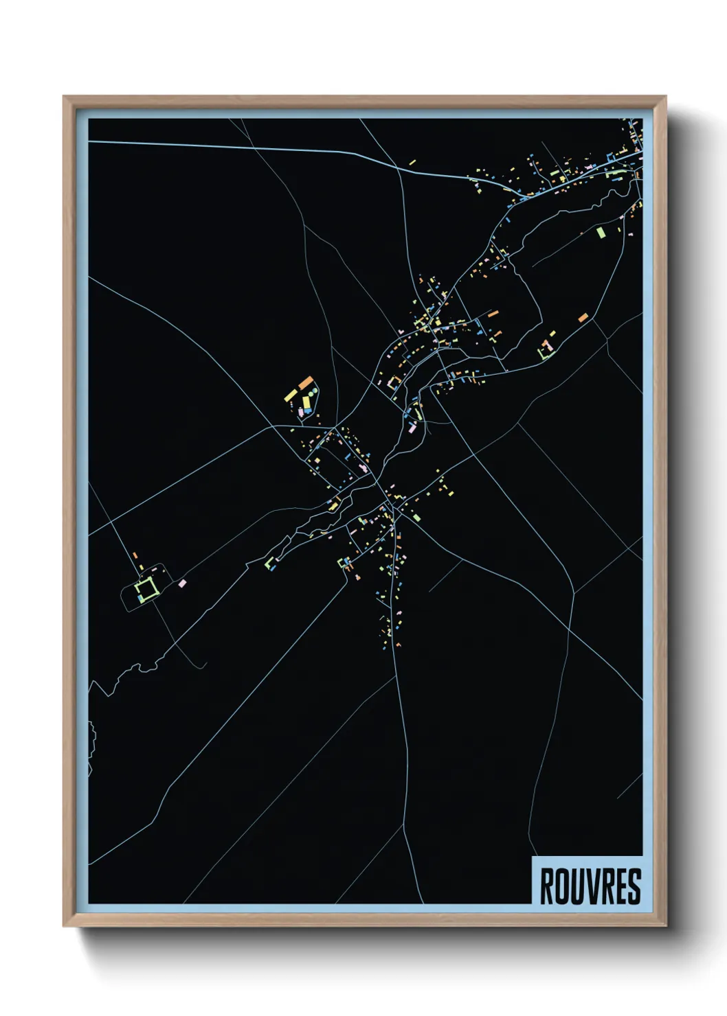 Un poster carteRouvres