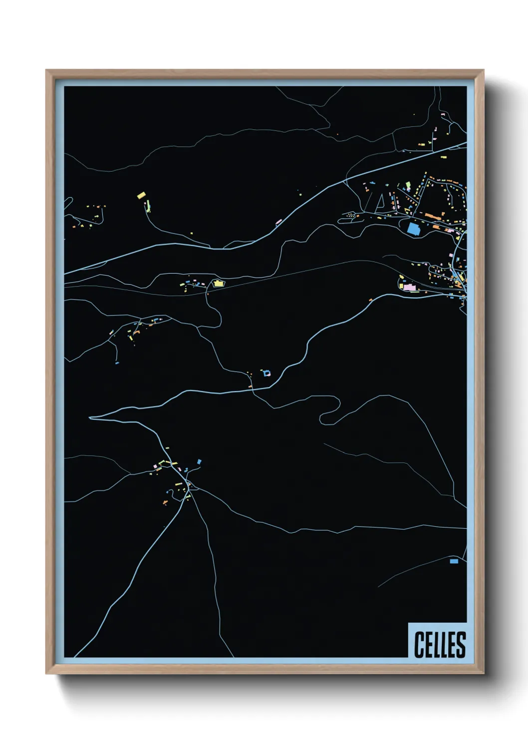 Un poster carteCelles