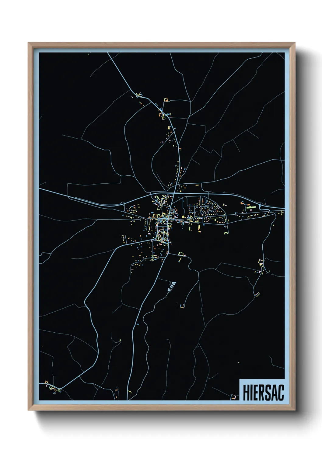 Un poster carteHiersac