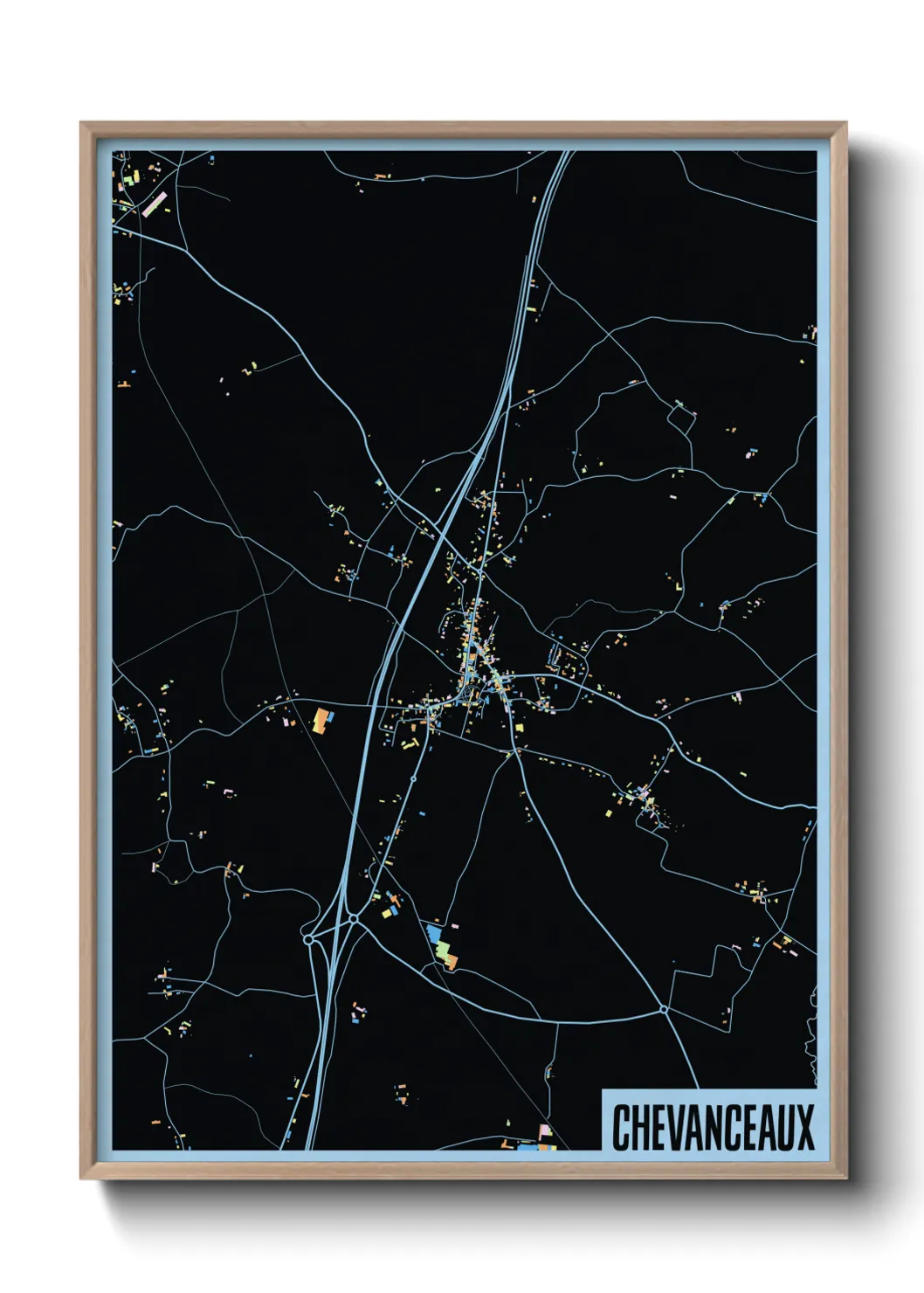 Un poster carteChevanceaux