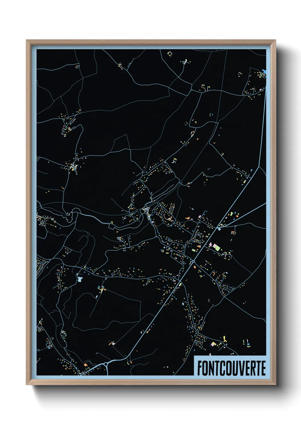 Un poster carteFontcouverte