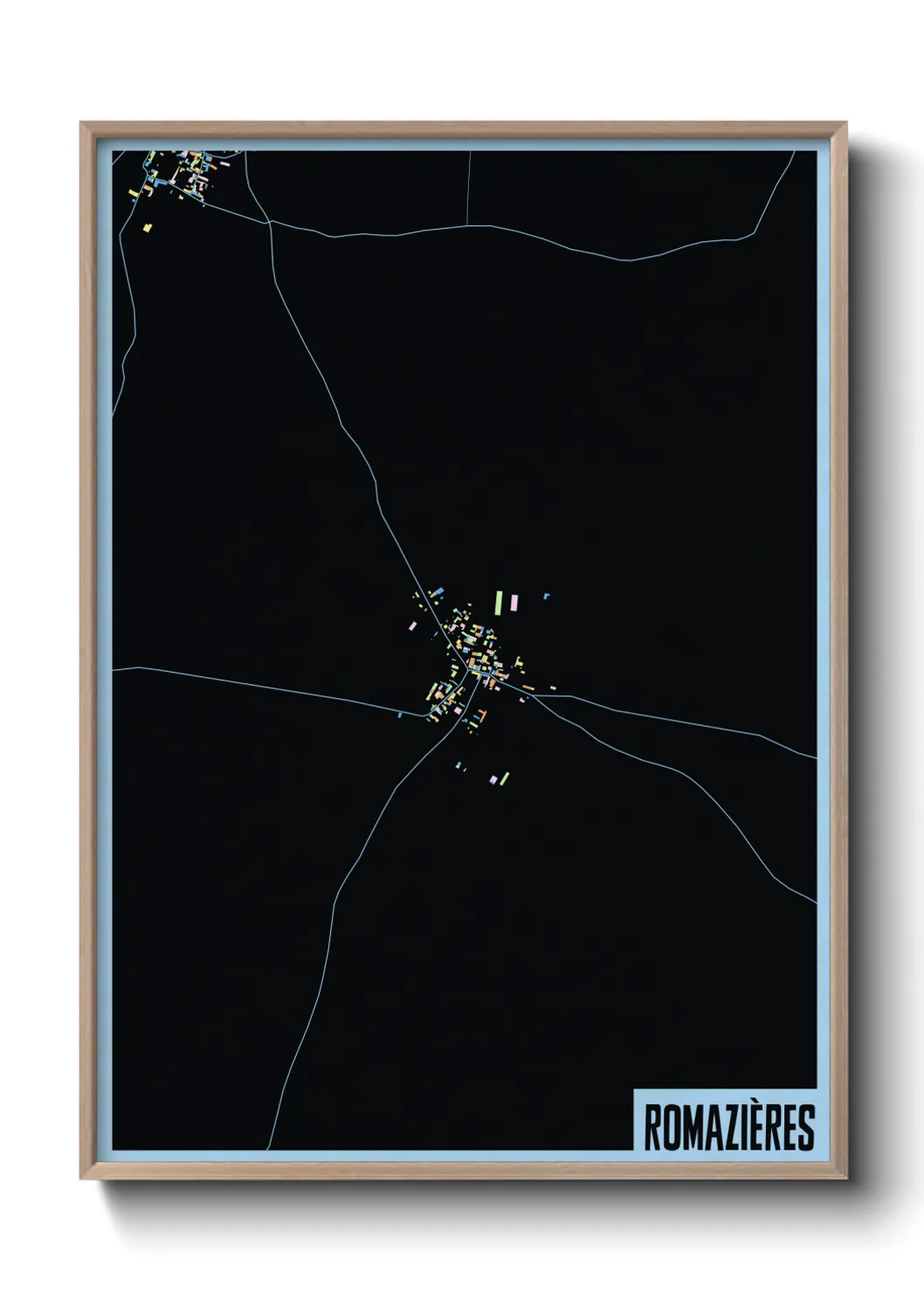 Un poster carteRomazières