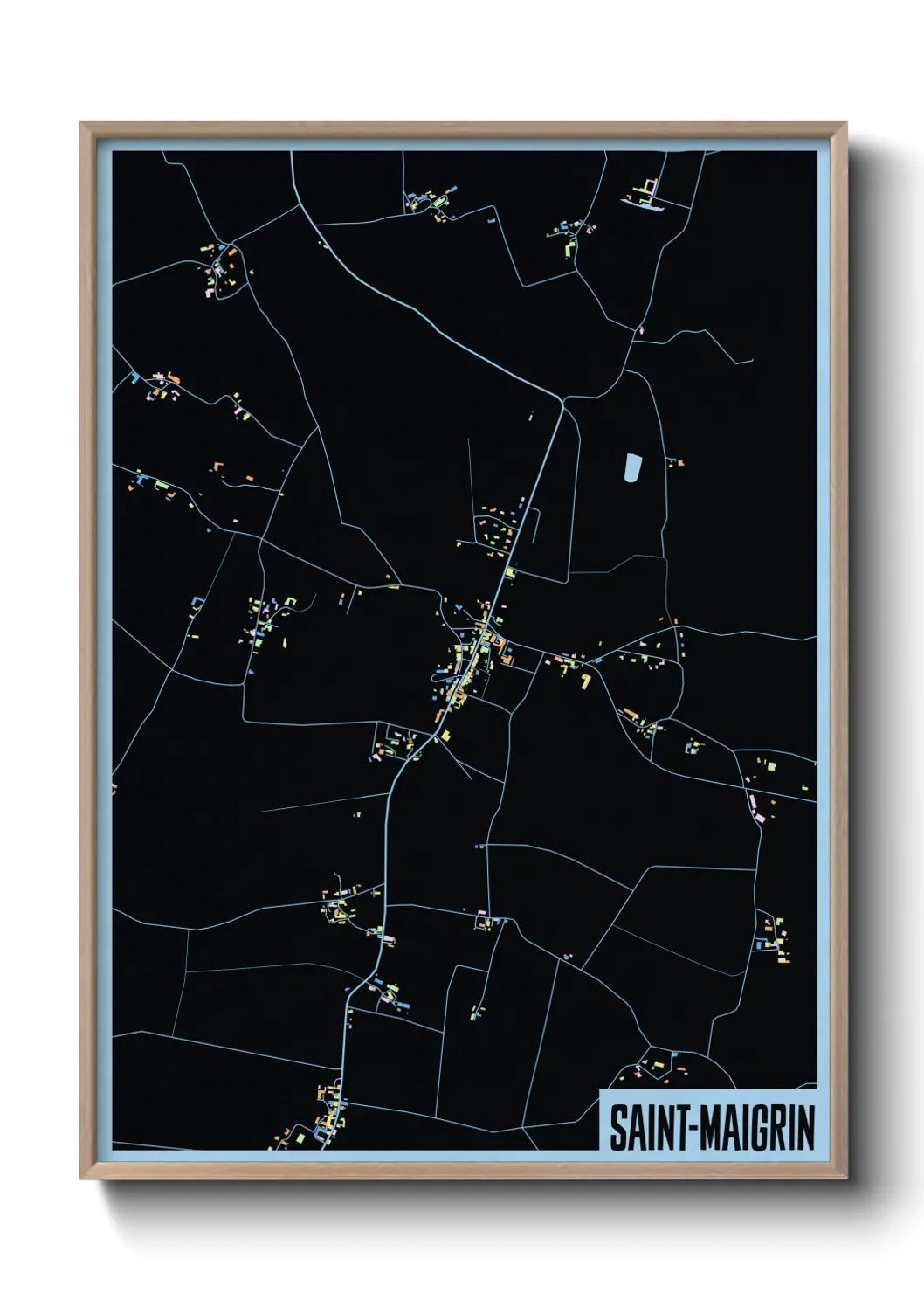 Un poster carteSaint-Maigrin