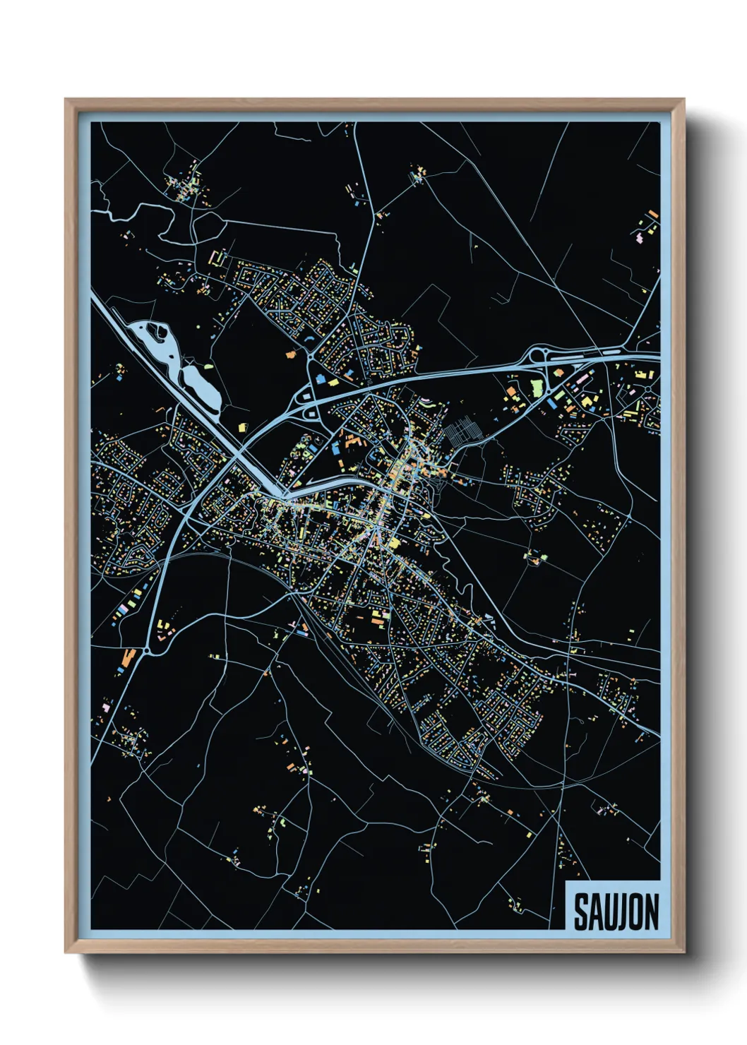 Un poster carteSaujon