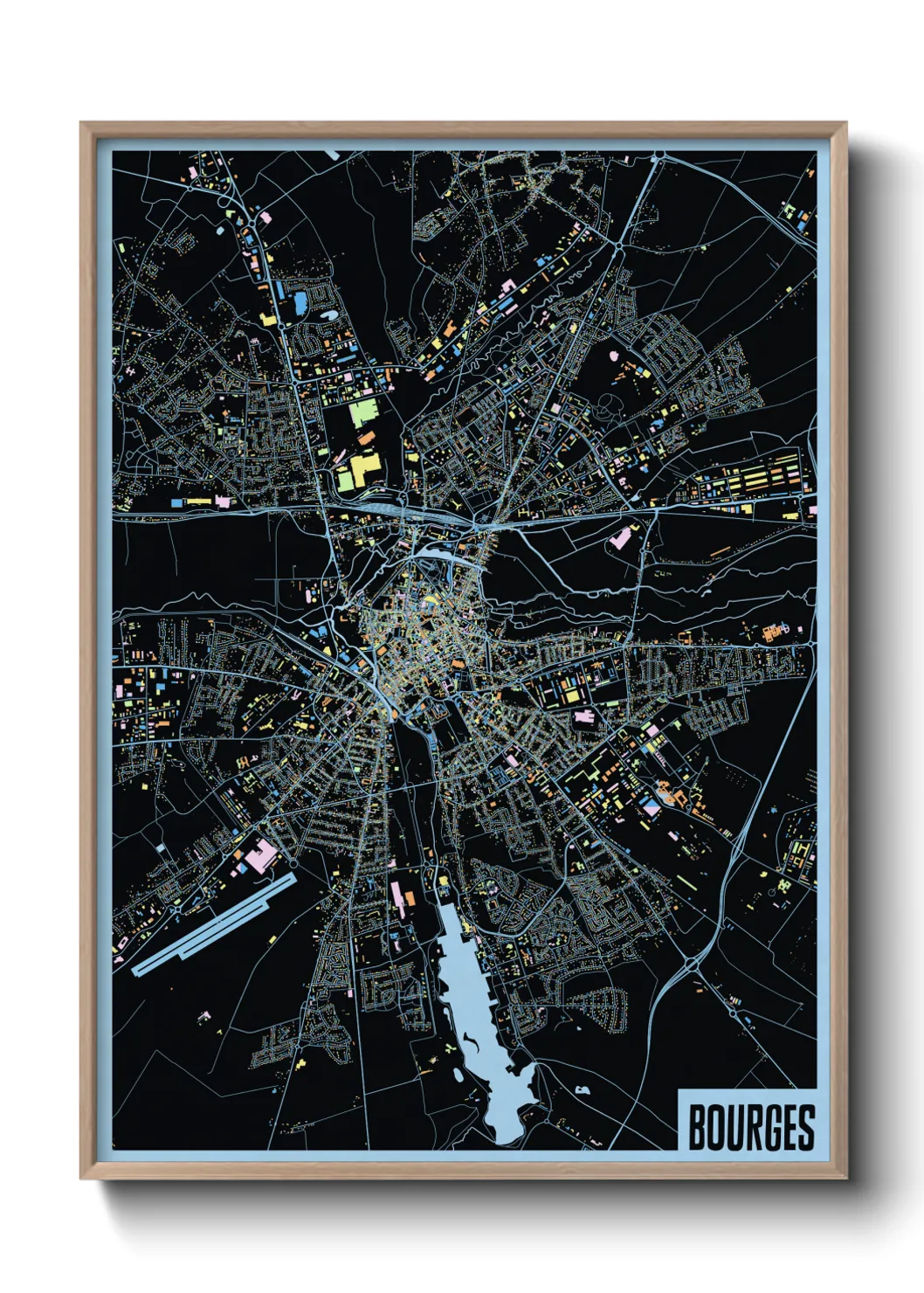 Un poster carteBourges