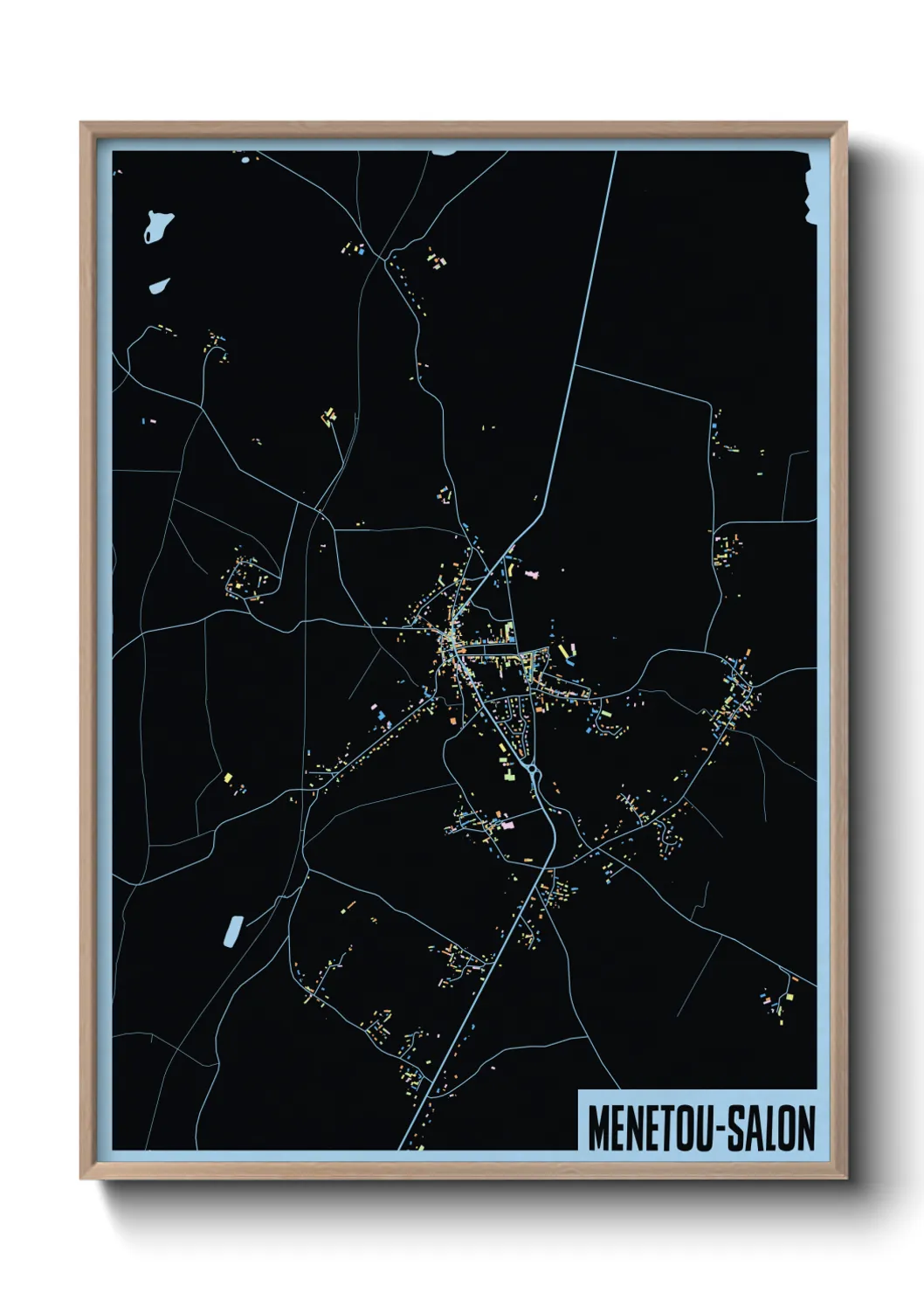 Un poster carteMenetou-Salon