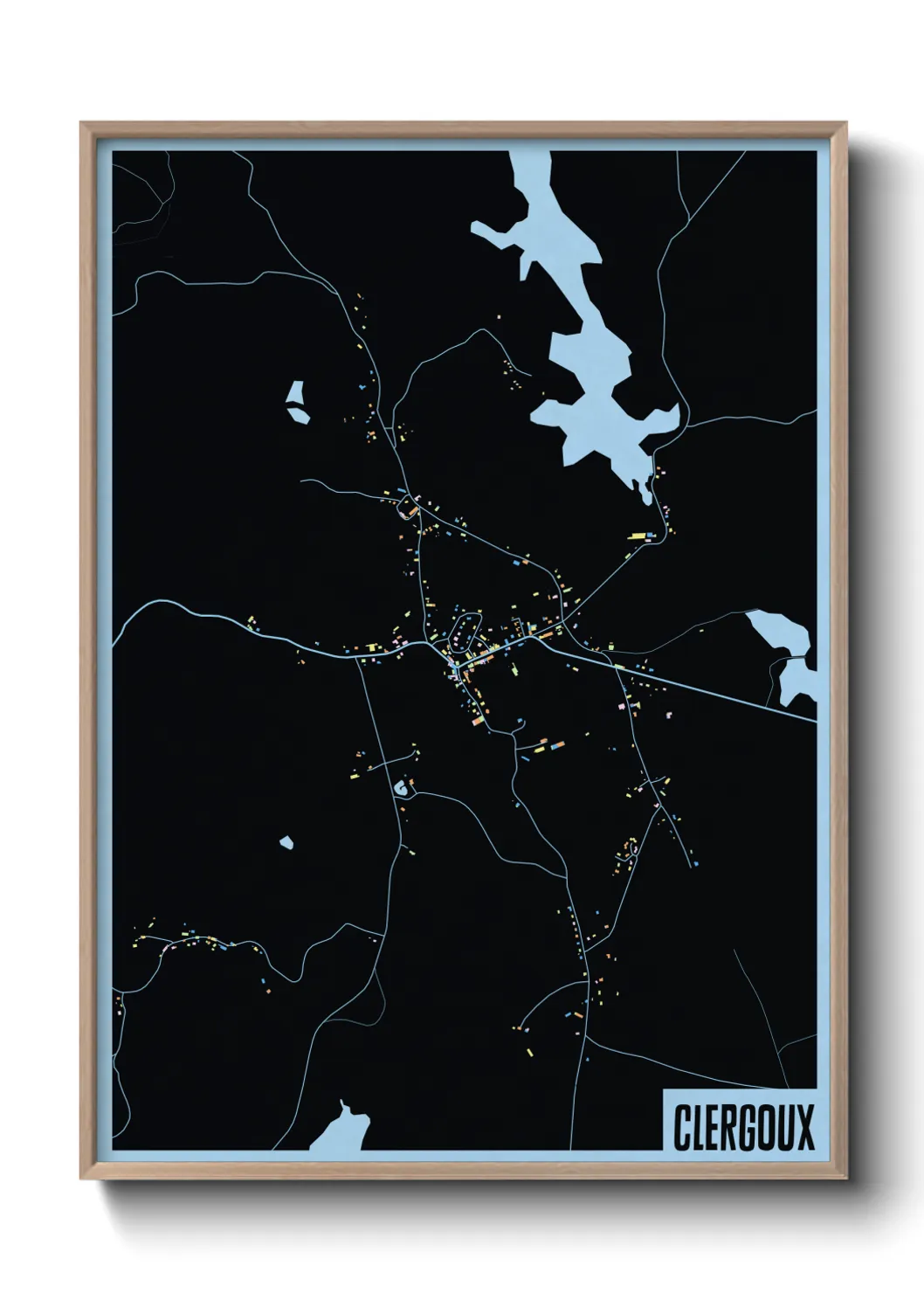 Un poster carteClergoux