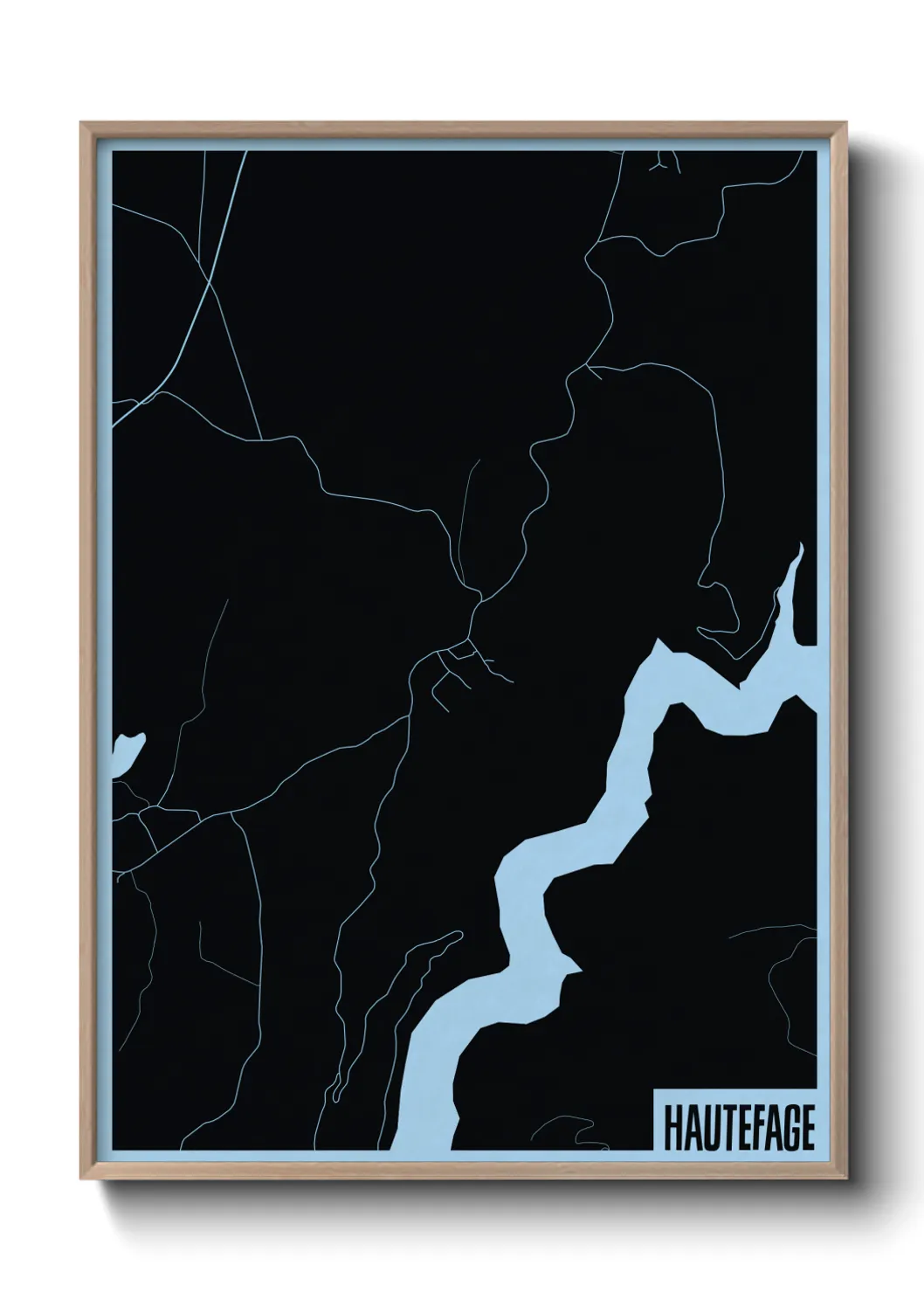 Un poster carteHautefage