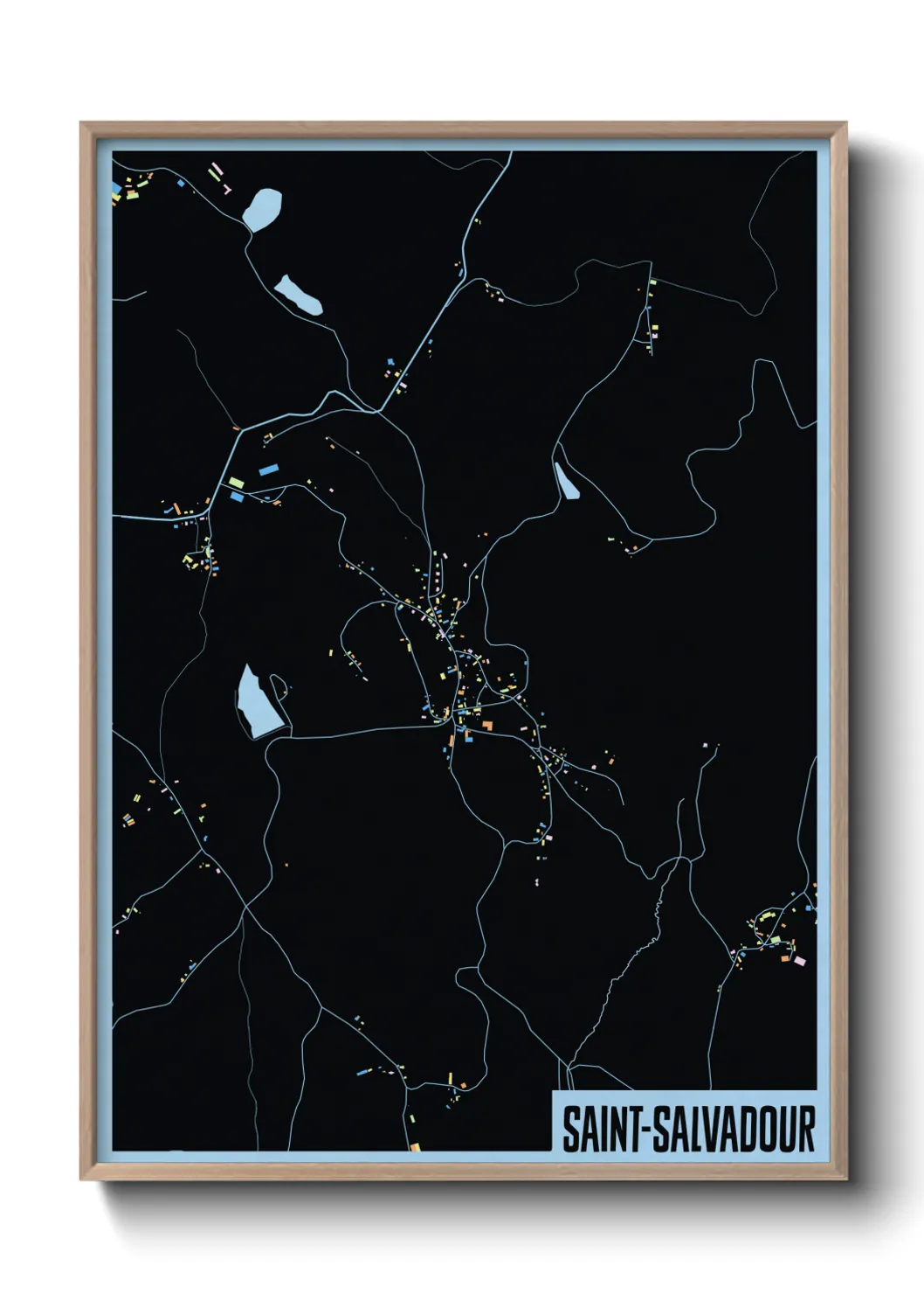 Un poster carteSaint-Salvadour