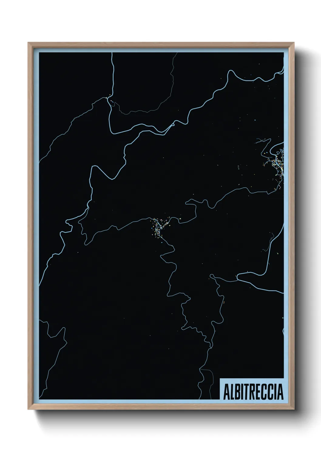 Un poster carteAlbitreccia