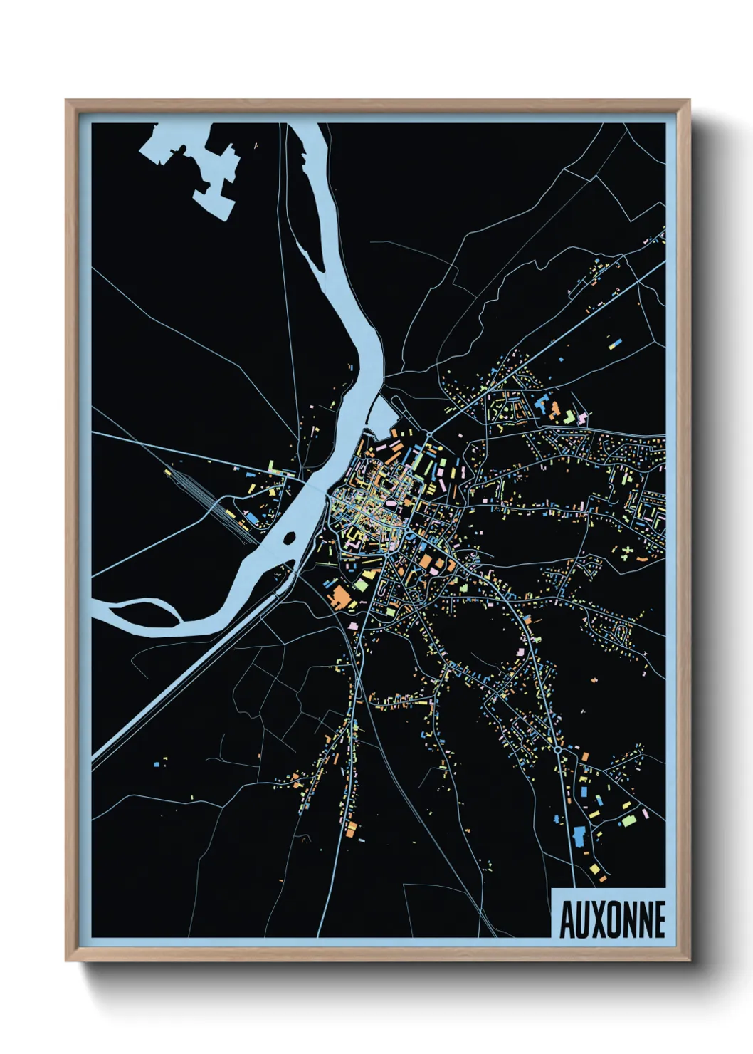 Un poster carteAuxonne