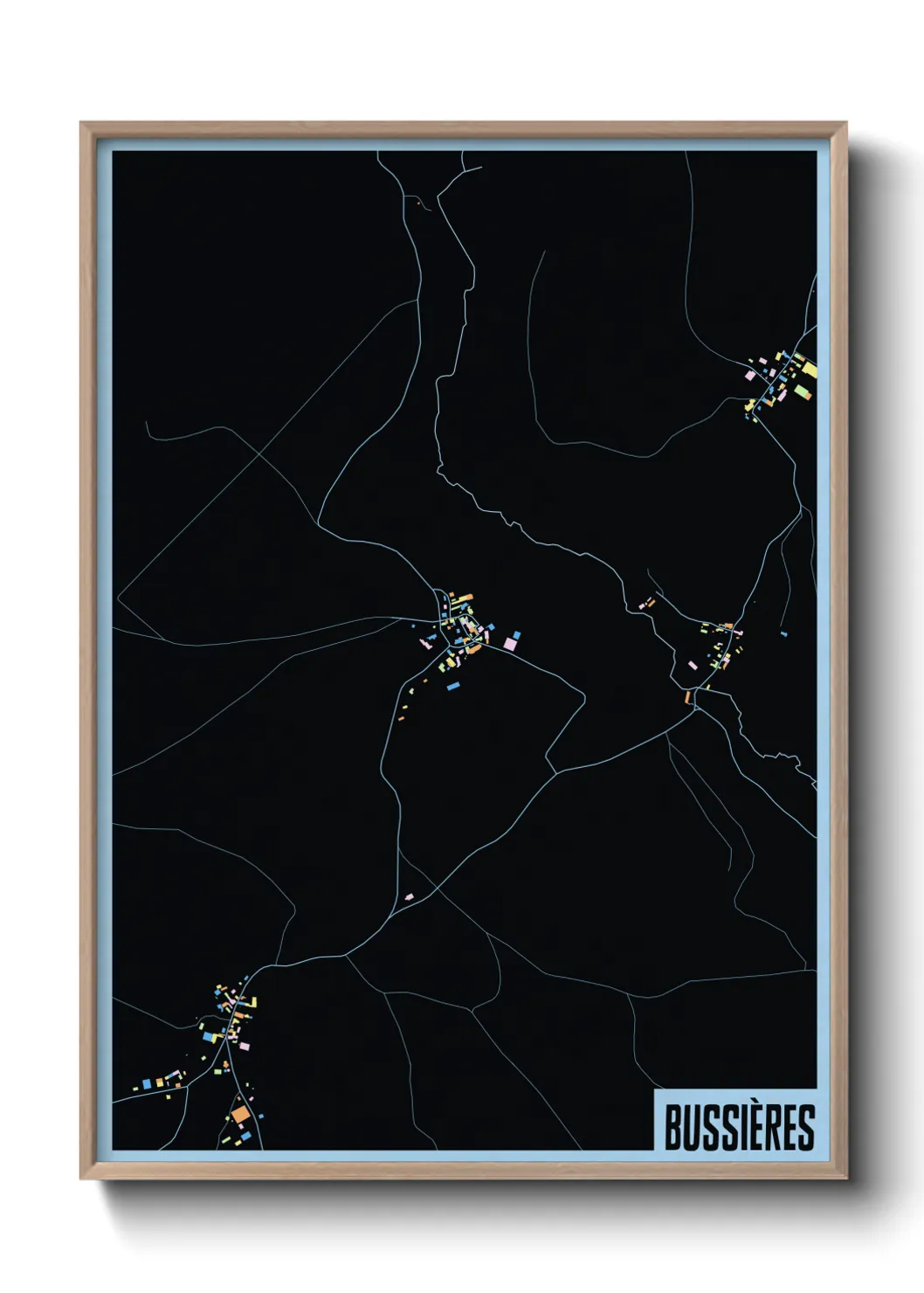 Un poster carteBussières