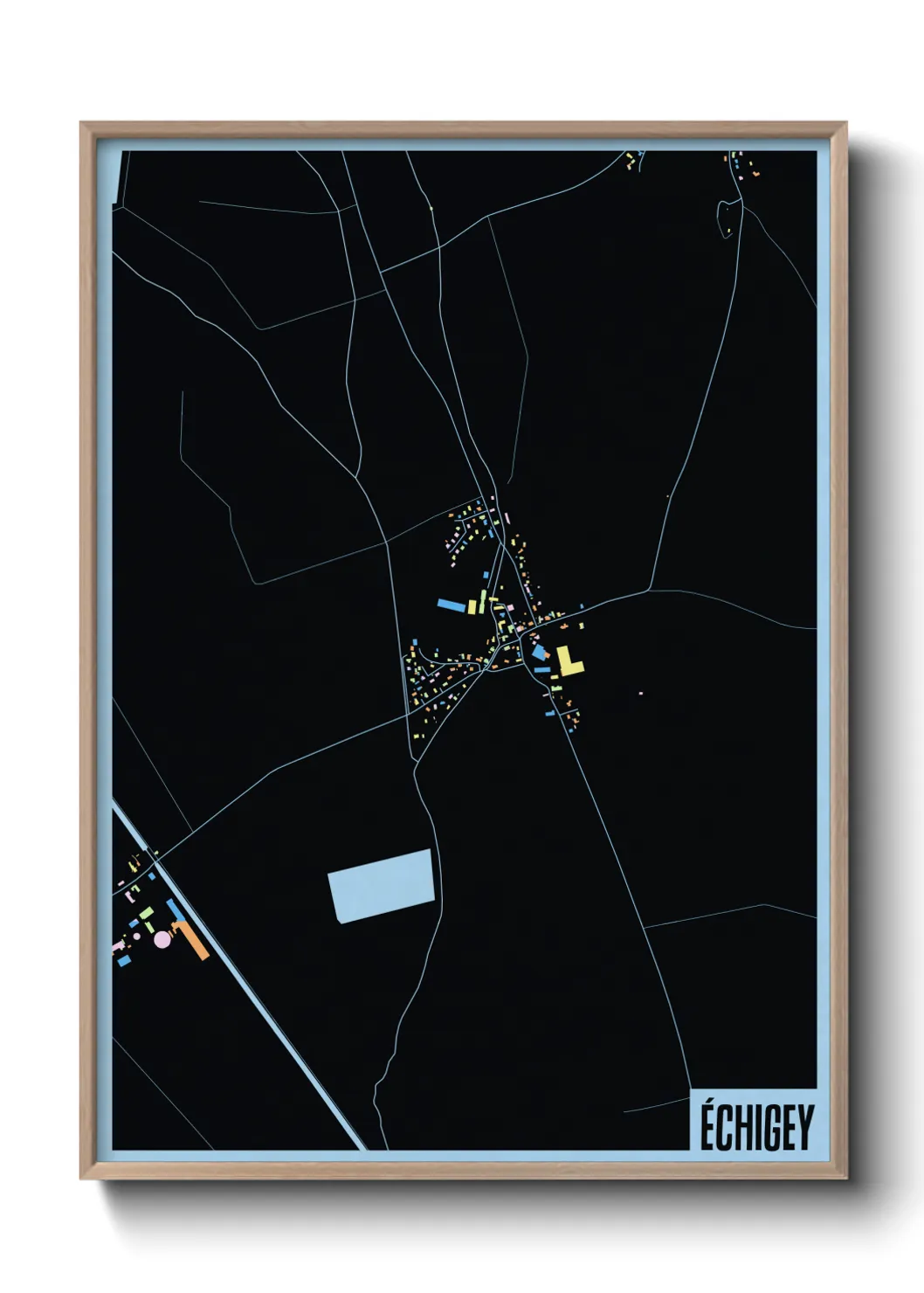 Un poster carteÉchigey